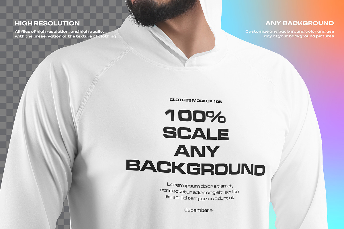 14 Men's Mockups Long Sleeve T-Shir, a Shirt Mockup by Grow Design Craft Studio (Photo 6 of 7)