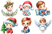 Christmas  Babies PNG Clipart, an Illustration by Designworld (Thumbnail 4 of 6)