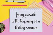 Beauty Vacation | Script Font, a Handwritten Font by Scratchones (Thumbnail 3 of 9)