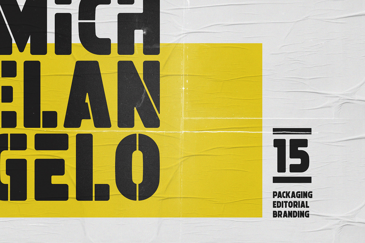 Michelangelo - 15 Styles Font Family