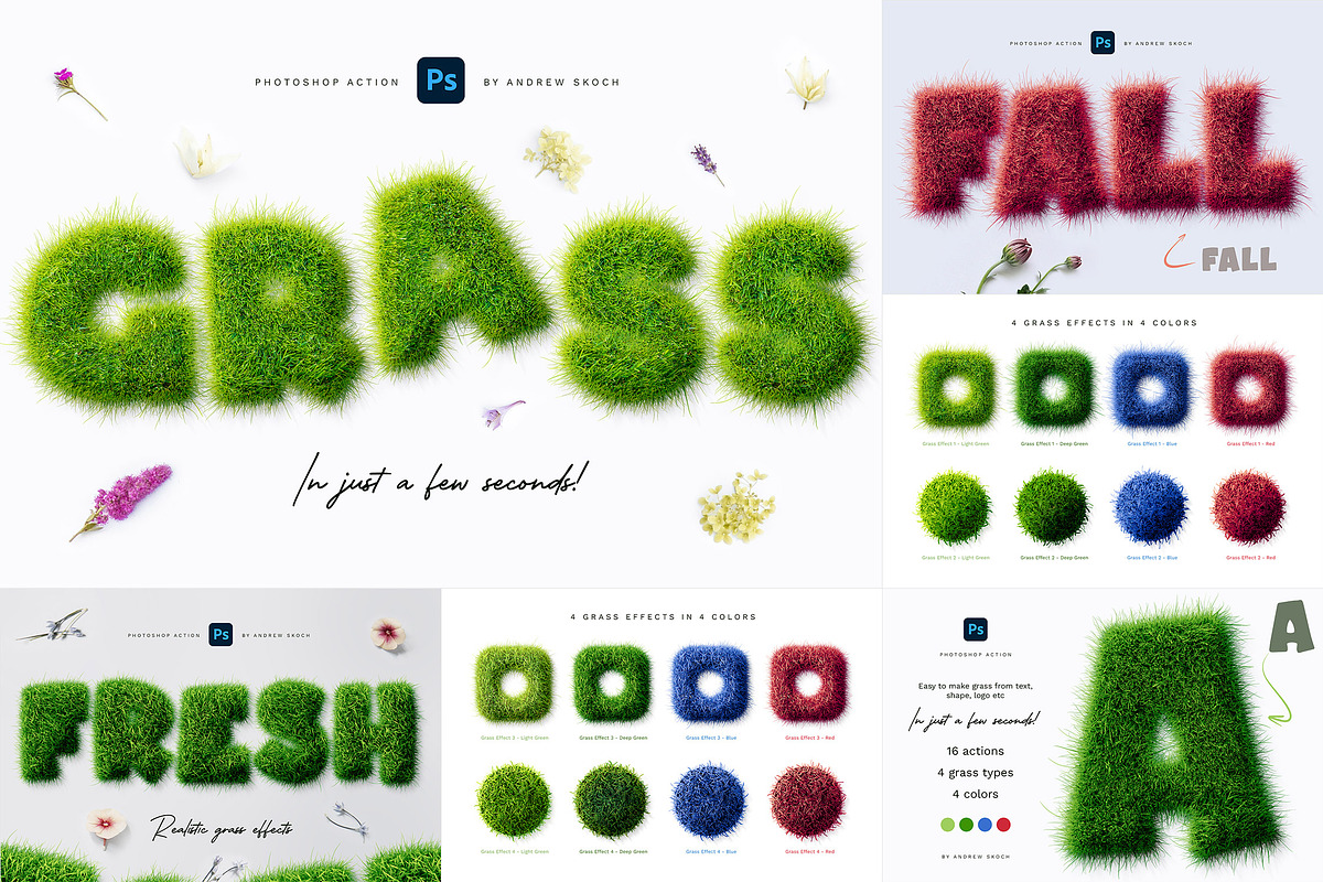 Elementals Photoshop Actions Bundle, an Action Add-On by Andrew Skoch Design (Photo 2 of 10)