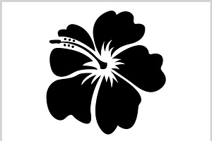 Hibiscus SVG Hawaii Flower