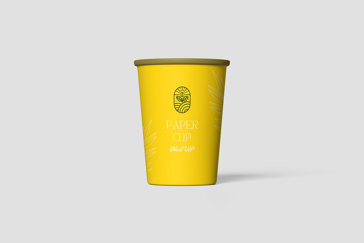 Paper Cup Mockup, a Cups & Container Mockup by AnasStudio (Photo 3 of 5)