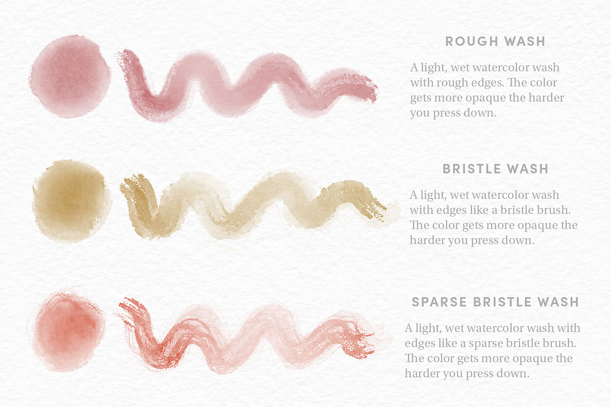 Watercolor Kit – Procreate Brushes, a Brush Add-On by Sadie Lew (Photo 4 of 14)
