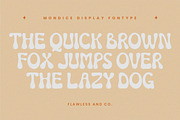 Mondice, a Symbol Font by Flawless And Co (Thumbnail 10 of 10)