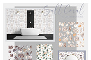 Salt Coral. Sea shell and flowers., an Object Illustration by ma_i_vi (Thumbnail 9 of 12)