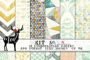 Background Paper Kit 46, a Pattern Graphic by Mod Paperie (Thumbnail 1 of 2)