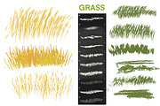 Landscape brushes, foliage grass, a Brushes & More by Elenbushe (Thumbnail 3 of 8)