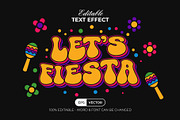 Let's Fiesta Text Effect Fun Style, a Layer Style Add-On by Mockmenot (Thumbnail 1 of 2)