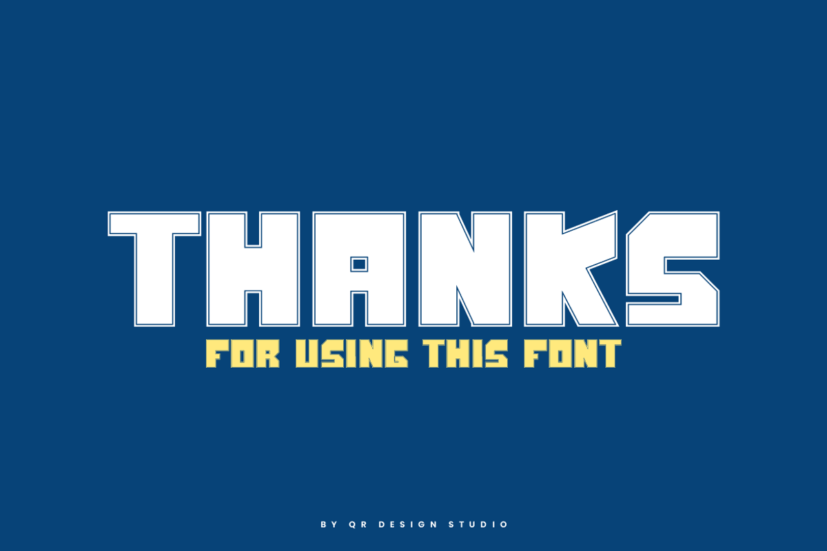 Morgan Aterny Font, a Sans Serif Font by QR Design Studio (Photo 6 of 6)