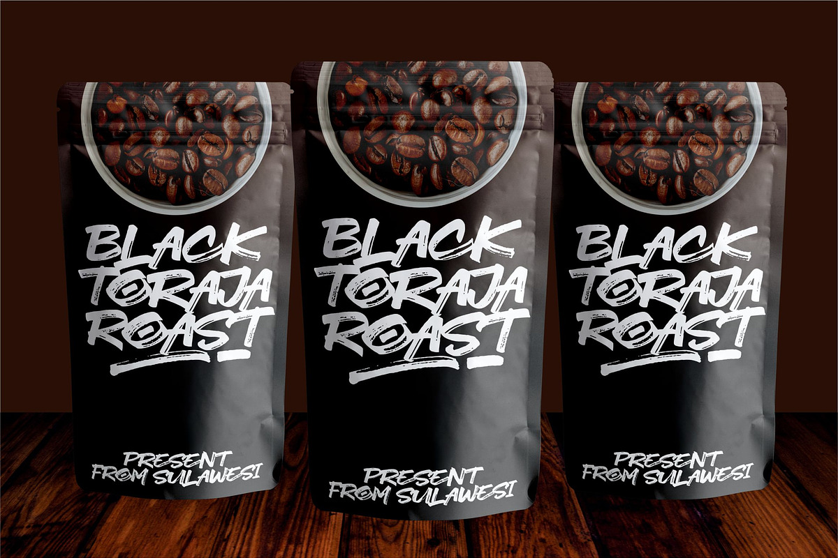 NORTH ZONE. //Urban Brush//, a Blackletter Font by ErgibiStudio (Photo 2 of 12)