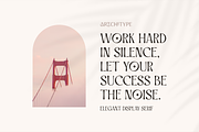 Saqirah - Elegant Display Serif, a Serif Font by Artchitype Studio (Thumbnail 4 of 16)
