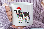Cute Cow Christmas, an Illustration by Craft Nest (Thumbnail 5 of 6)