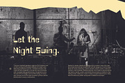 Saxoswings - Jazzy Geometric Font, a Sans Serif Font by riff.type (Thumbnail 2 of 10)