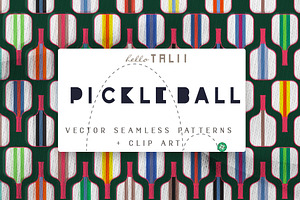 PICKLEBALL VECTOR BUNDLE