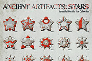 Ancient Artifacts: Stars (50 PNG), an Object Graphic by Megan Aili Designs (Thumbnail 4 of 5)
