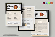 Resume Template CV, a Resume Template by NorthPeak (Thumbnail 1 of 6)