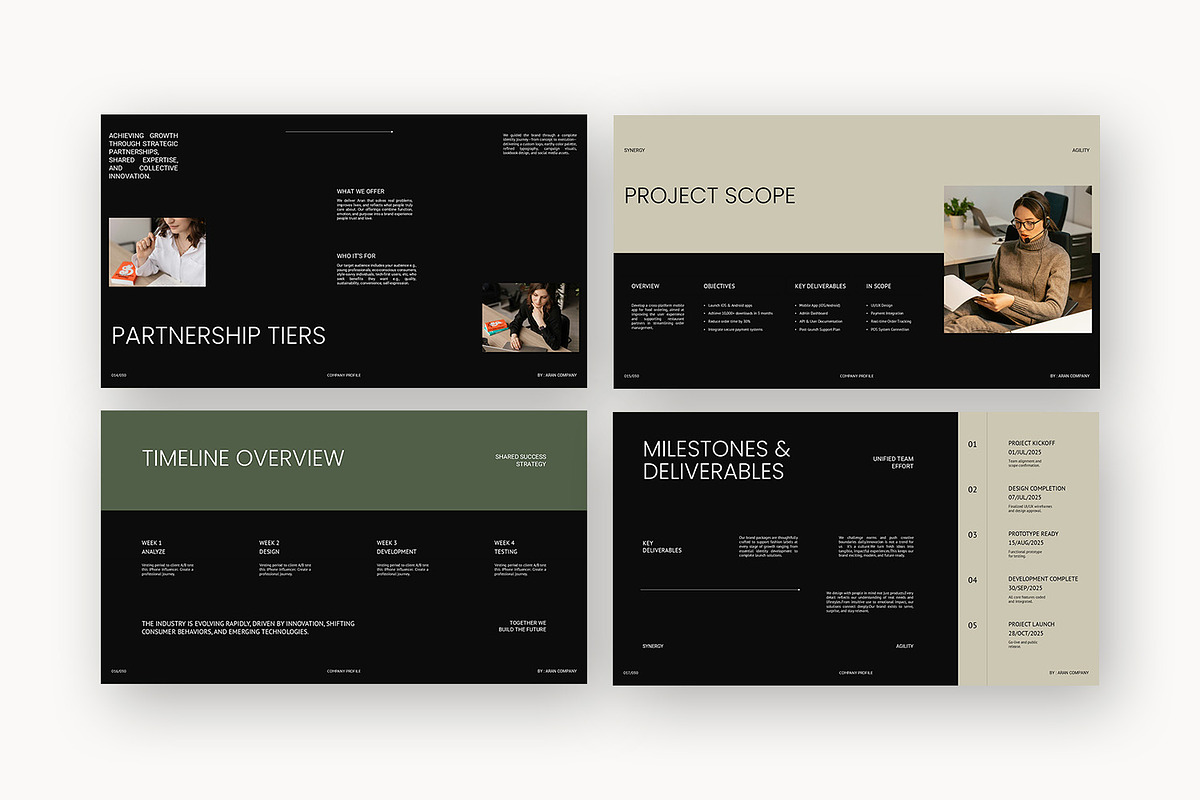 Aran : Company Profile Google Slides, a Presentation Template by Punkl Camp (Photo 14 of 16)