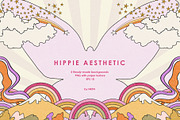 Hippie Backgrounds, a Background Graphic by NKTN (Thumbnail 1 of 3)