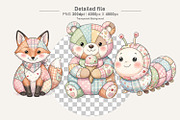 Summer Patchwork Animal, an Illustration by Artnoy (Thumbnail 3 of 8)