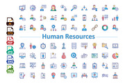 Professional Human Resources Icons, a Solid Icon by Vector Portal (Thumbnail 1 of 5)