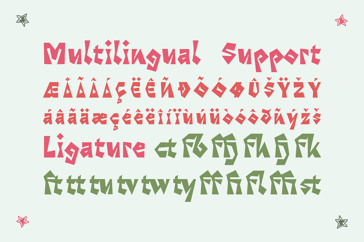 Craft Maid - Playful Papercut Font, a Font by Typia Nesia (Photo 4 of 17)