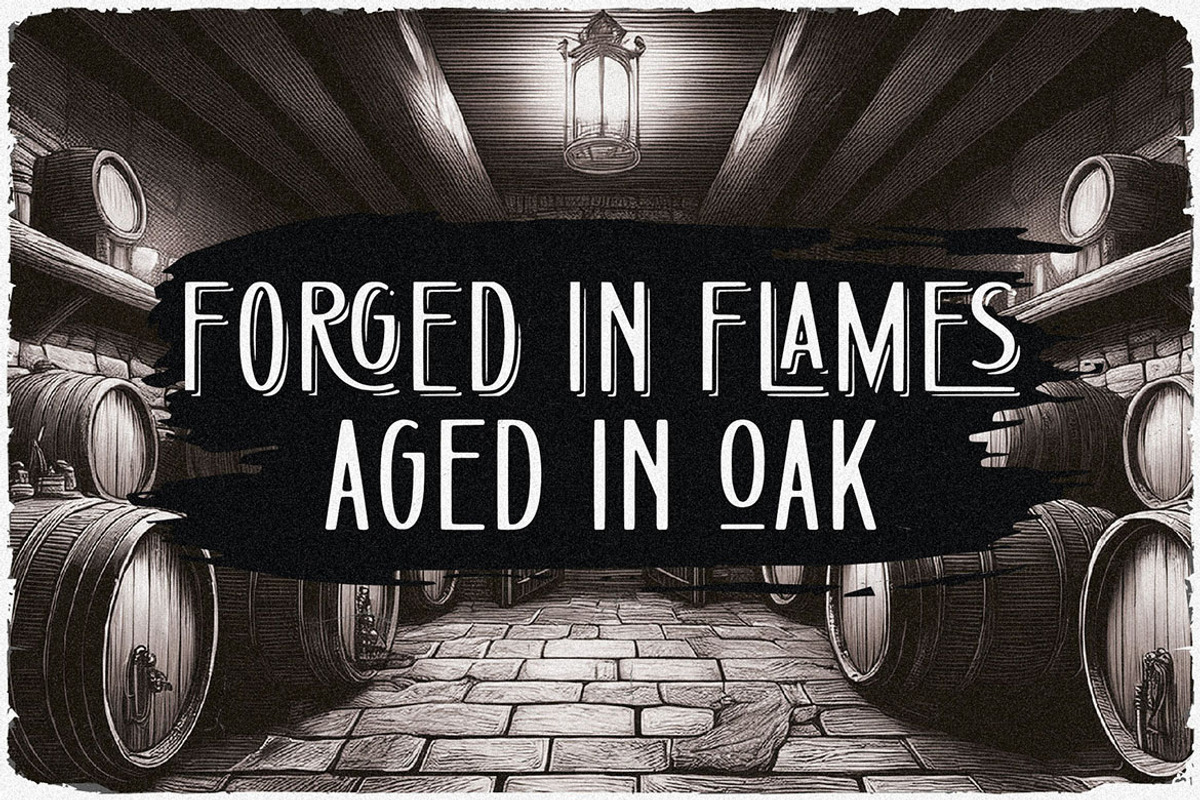 Oakforge - Retro Display Font, a Sans Serif Font by JumboDesign (Photo 6 of 6)