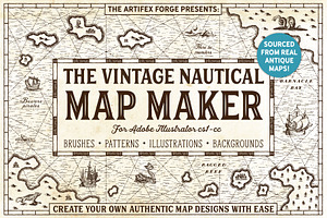 The Vintage Nautical Map Maker