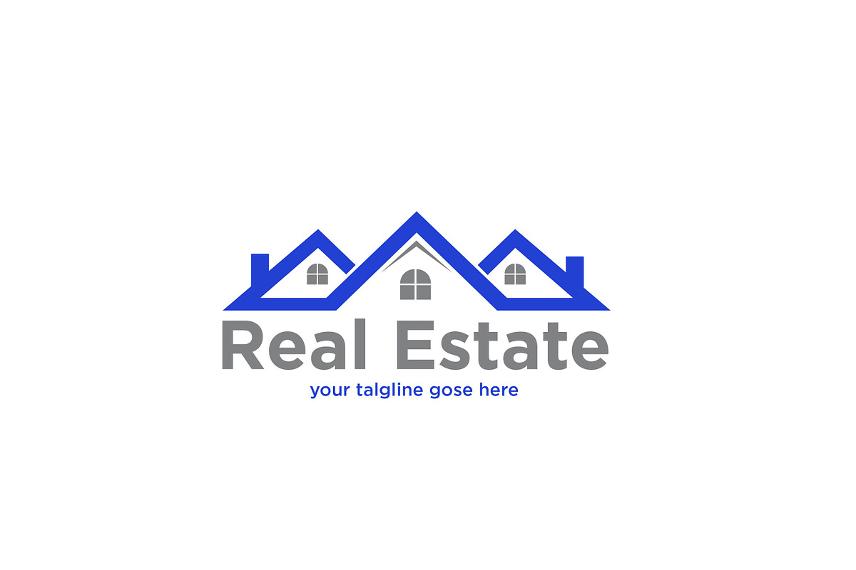 Real Estate & Roofing logo, a Branding & Logo Template by ND Creative (Photo 2 of 3)