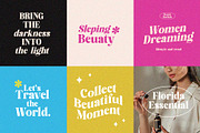 Beauty Rachela Beautiful Serif Font, a Serif Font by RantautypeStudio (Thumbnail 7 of 17)