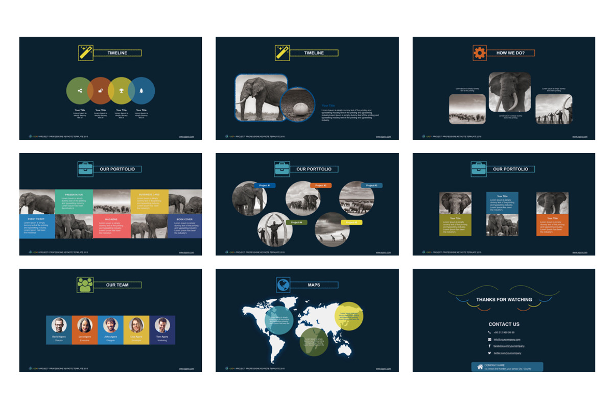 Agora Keynote Template, a Presentation Template by Mia (Photo 5 of 5)
