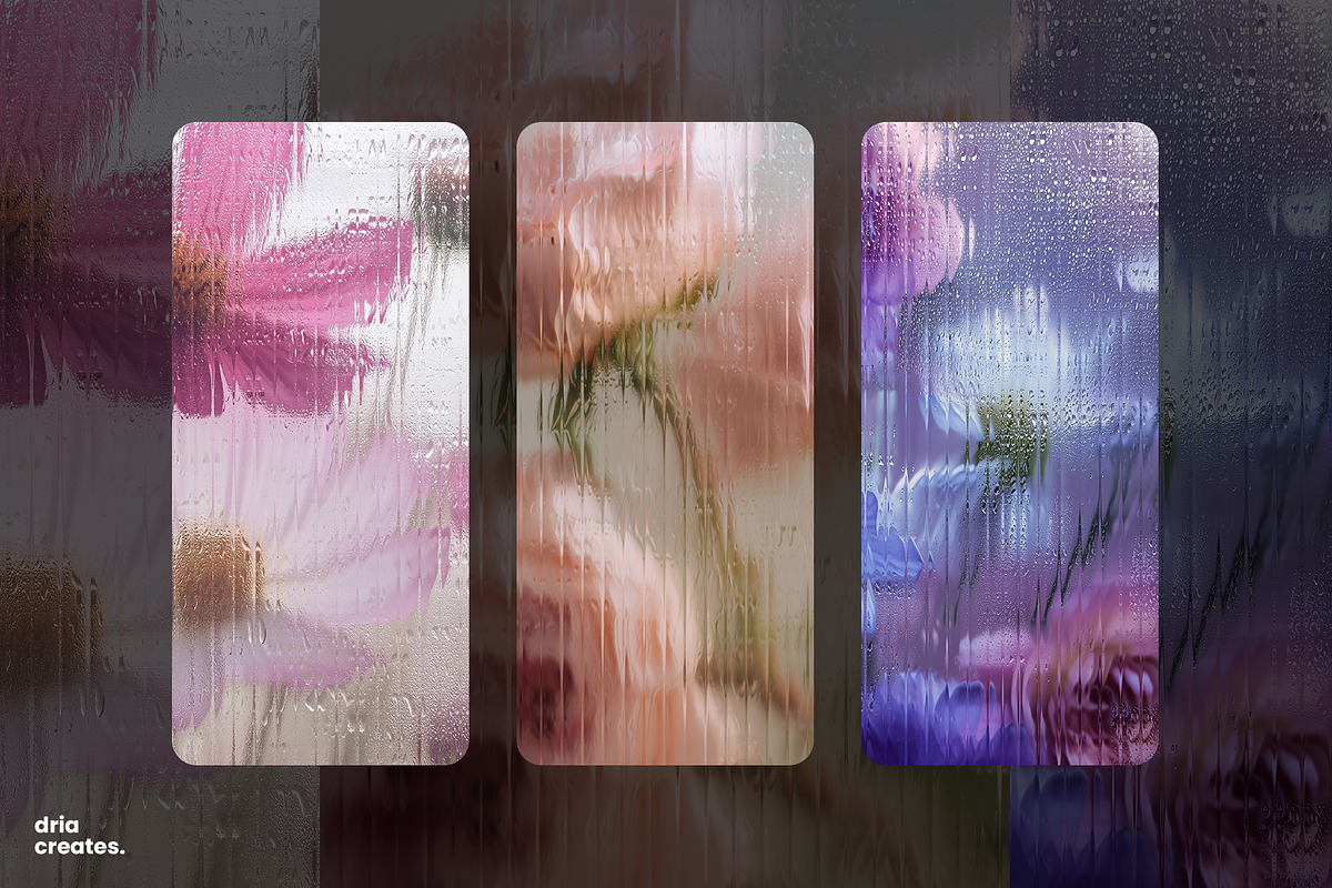 Fluted Bloom - Background Set, a Background Graphic by Nenjo Studio (Photo 4 of 8)