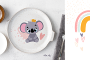 Baby animals and rainbow. clipart, an Animal Illustration by tata_ota (Thumbnail 2 of 13)