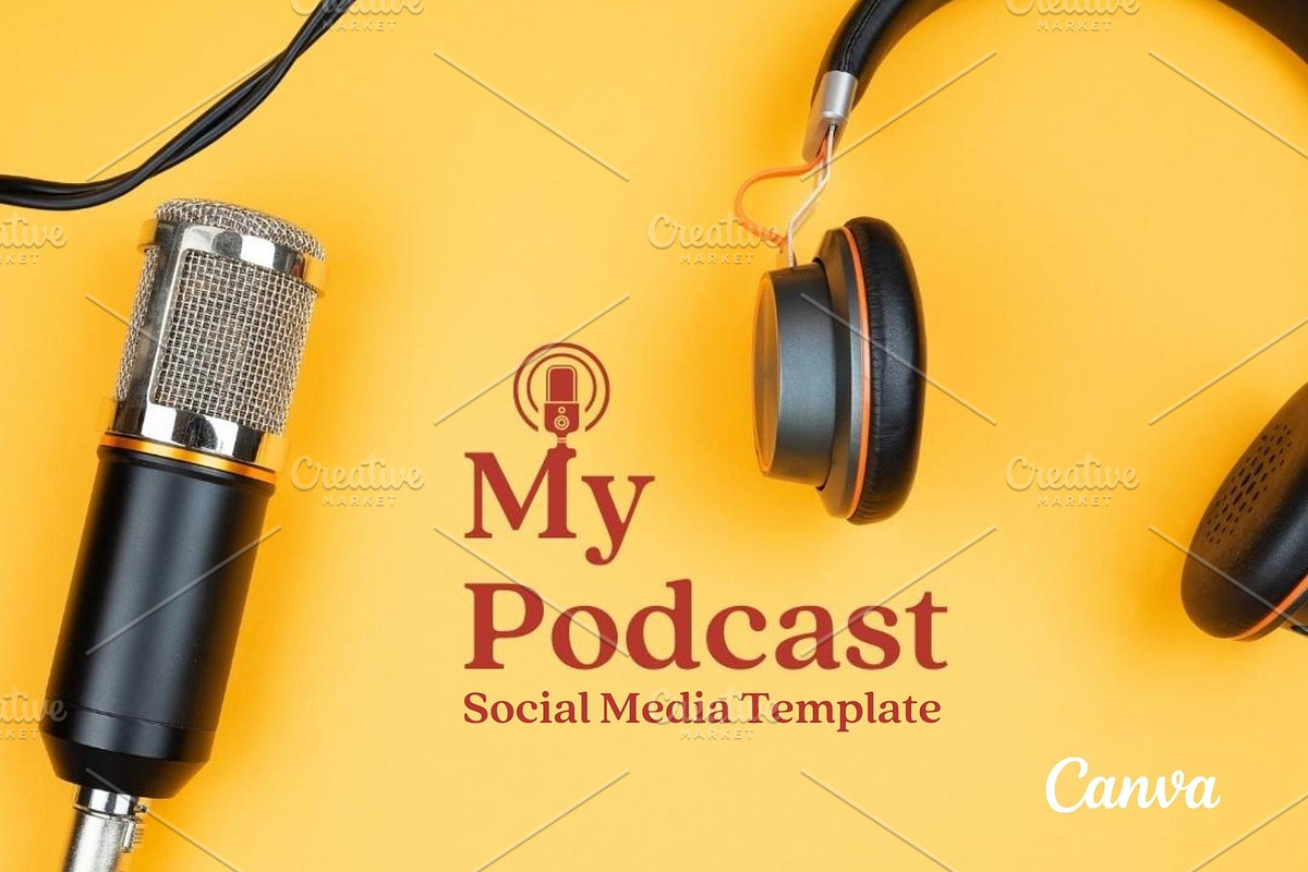 My Podcast - Social Media Template, a Social Media Template by Aji Gallery (Photo 16 of 16)