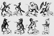 Procreate Heraldic Crests & Emblems, a Brush Add-On by AW Studios (Thumbnail 8 of 9)
