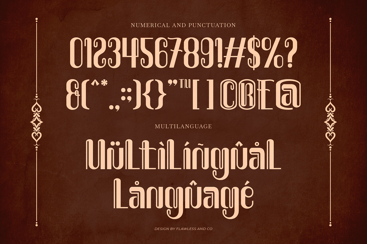 Jayaksara - Javanese Display Font, a Sans Serif Font by Flawless And Co (Photo 9 of 10)
