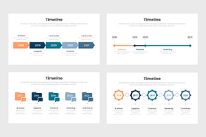 Timeline Infographics Template