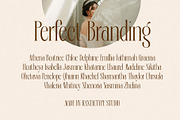 Deronia Beauty Branding Serif Font, a Serif Font by RantautypeStudio (Thumbnail 5 of 17)