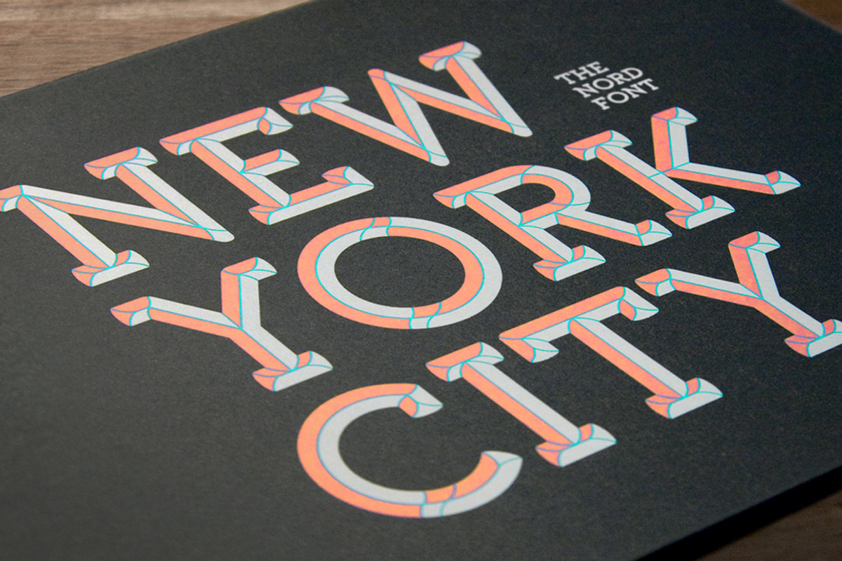 Nord Typeface preview 5