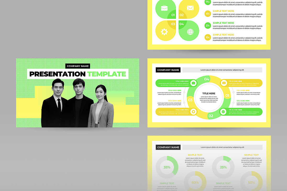 Business Plan PowerPoint Template, a Presentation Template by CreativeUP (Photo 3 of 6)