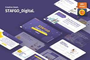 Stafgo - Creative Digital Powerpoint, a Presentation Template by Dhabee
