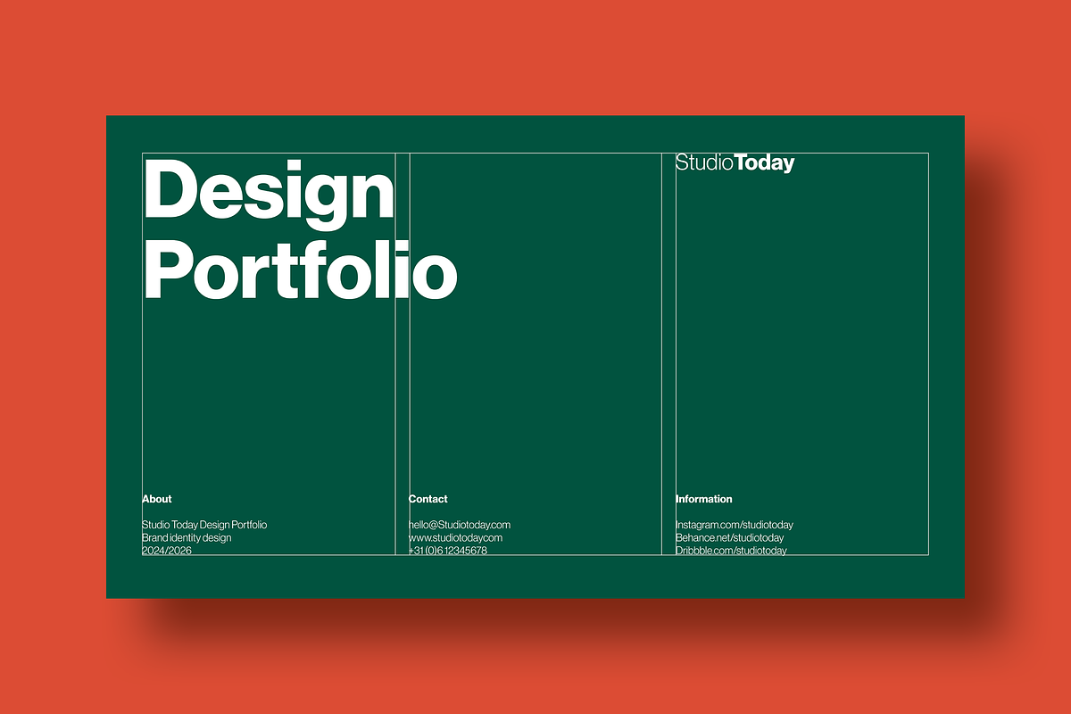Portfolio Template, image size:1200x800