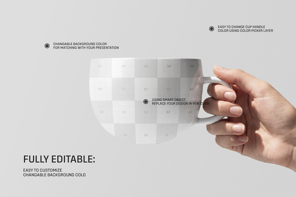Hand Holding Coffee Mug Mockup, a Cups & Container Mockup by Toasin Studio (Photo 4 of 4)