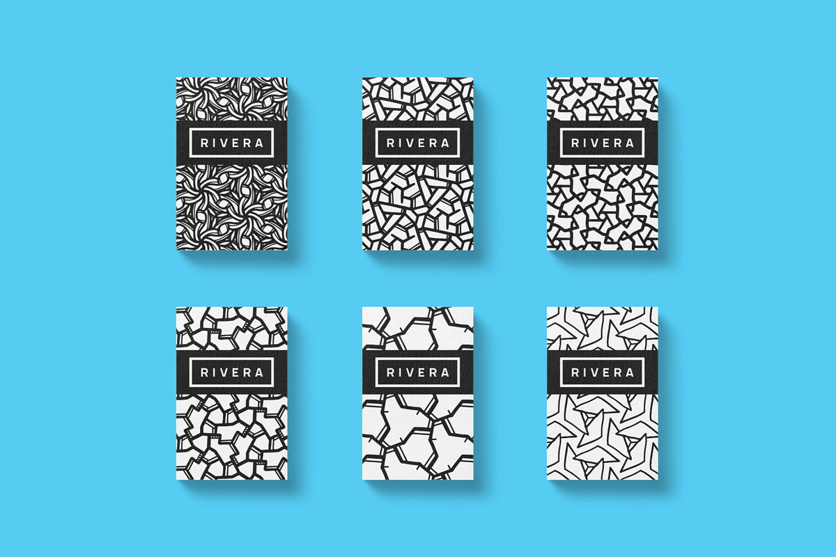 Rivera Business Card Design + Bonus, a Business Card Template by Tickyboom Design (Photo 6 of 6)