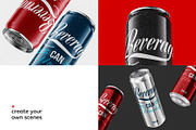 330ml Sleek Can Mockup | ANIMATED, a Packaging Mockup by AY Mock-Ups (Thumbnail 6 of 15)