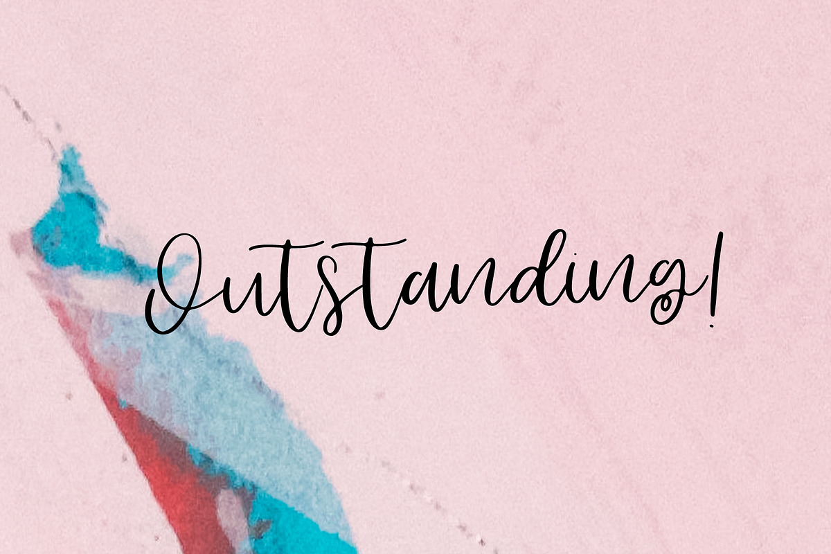 Slowly | Handwritten Font, a Script Font by Artstudio (Photo 3 of 7)