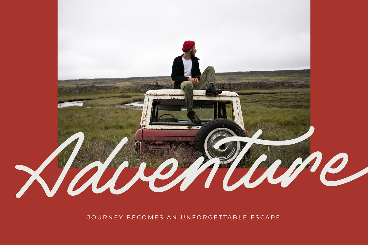 Betany Salena Monoline Brush Font, a Script Font by Letterena Studios Script (Photo 14 of 15)