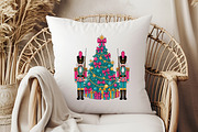 Nutcracker & Christmas Tree PNG, an Illustration by Libby Wishes (Thumbnail 6 of 6)