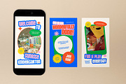 Kindergarten Education Instagram Set, a Social Media Template by graphicook (Thumbnail 3 of 3)