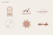 Bohemian Logo Elements - Mystic 2021, a Healthcare Illustration by amber&ink (Thumbnail 8 of 15)